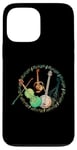 Coque pour iPhone 13 Pro Max Guitares Banjos Fiddle Mandoline Instrument de musique coloré