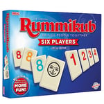 Rummikub IDEAL 6 Players: Brings People Together | Family Games | 2-6 Players | Ages 8+