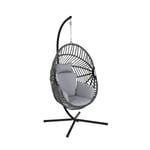 Egg Shaped Swing Chair - Grey