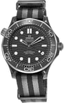 Omega 210.92.44.20.01.002 Seamaster Diver 300M Musta/Tekstiili Ø43.5 mm