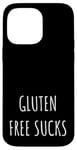 Coque pour iPhone 14 Pro Max Gluten Free Sucks - Dieting Nutritionist Nutrition Bread