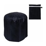 L&h-cfcahl - Imperméable Housse De Table Exterieur Rectangulaire 115x115x70cm, Housse De Protection Salon De Jardin Carré, Bache Table Jardin 420d