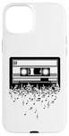 Coque pour iPhone 15 Plus Cassette art musique cassette art rétro vintage musique