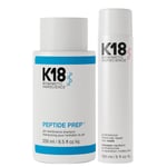 K18 Promo-paketti: ylläpitoshampoo, 250 ml + naamio, 150 ml