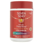 Seven Seas Cod Liver Oil Omega-3 Fish Oil Plus Multivitamins - 30 Capsules