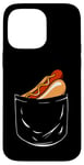 iPhone 14 Pro Max Hot Dog In Pocket Fun Pocket Food Design Case