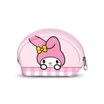 Sanrio My Melody Cute-Casual Oval Coin Purse, Pink, 12 x 9 cm