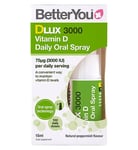 BetterYou D3000 Vitamin D Daily Oral Spray 15ml