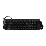 Xclio 3-in-1 Home Office Kit with USB Keyboard & Mouse + 3.5mm Jack Headset with