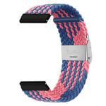 Flettet elastisk armbånd Garmin VivoActive 4 - bluepowder