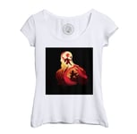 T-Shirt Femme Col Echancré Kratos God Of War Jeux Video Action