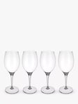 Villeroy & Boch Maxima Bordeaux Red Wine Goblet Glass, Set of 4, 200ml, Clear