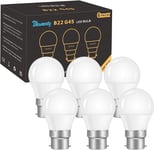 Ampoules LED B22, 5W Équivalent Incandescence 40W, LED Ampoule Baïonnette