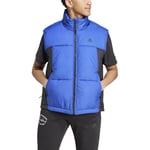 adidas Men's BSC 3S PUFFY VEST, semi lucid blue, S