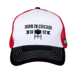 Weber Trucker-caps – «Born in Chicago» med sidelogo