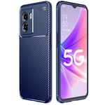 Oppo OPPO A77 5G Carbon Fibre Case Navy