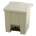 Rubbermaid Klassisk pedalhink 30 L beige 445379