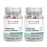 D-LAB Nutricosmetics Complexe Cycle Feminin Hormonal Balance Complex Food Supplement, 2 Months