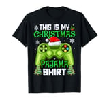 THIS IS MY CHRISTMAS PAJAMA Family Xmas Santa Pajamas T-Shirt