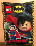 FIGURINE NEUF POLYBAG LEGO DC COMICS BATMAN FOIL PACK 211903 SUPERMAN