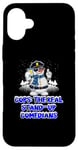 iPhone 16 Plus Cops The Real Stand Up Comedians Funny Police Officer Humor Case