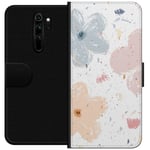 Tegnebogsetui til Xiaomi Redmi Note 8 Pro  med Blomster motiv