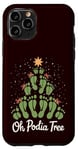 iPhone 11 Pro Oh Podiatree Funny Tree Foot Christmas Staff Squad Xmas Tree Case