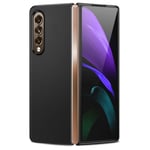 Samsung Galaxy Z Fold3 5G älypuhelimen suojakuori - Musta