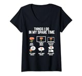 I Think I Have Enough Dahlias Said No Dahlia Lover Ever V-Neck T-Shirt