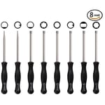 8 Pcs Tournevis de Réglage de Carburateur Tournevis pour Carburateur Nettoyage Moteur Réparation Convient à La Plupart des Moteurs de 2 Cycles (8 pcs