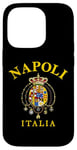 Coque pour iPhone 14 Pro Drapeau de l'Empire romain de Naples - Souvenir de l'Italie - Drapeau Napoli