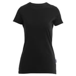 HRM Luxury Round F T-Shirt, Noir, XXL Women's