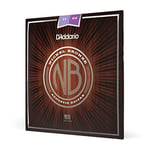 D'Addario Guitar Strings - Acoustic Guitar Strings - Nickel Bronze - For 6 String Guitar - Increased Corrosion Resistance - Full Tonal Spectrum - NB1152 - Custom Light, 11-52