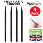 4 x Black Nylon Plastic Spudger Tool For iPad iPhone iPod Tablet Laptop Repairs