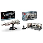 LEGO Star Wars Tantive IV, Vaisseau Spatial à Collectionner, Set de Construction Créatif pour Adulte & Star Wars Embarquement à Bord du Tantive IV, Jouet de Construction pour Enfants, Jeu de Combat