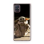 ERT GROUP Coque de téléphone Portable pour Samsung A51 Original et sous Licence Officielle Star Wars Motif Baby Yoda 001 Parfaitement adapté à la Forme du téléphone Portable, Coque en TPU