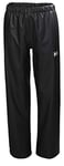 Helly Hansen Junior Unisex Moss Pant, 10, Black