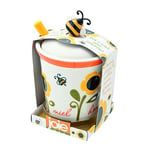 Joie Kitchen Gadgets Honey Hive and Dipper, Yellow, Bees, Sweetener, Kitchen Storage, Cooking and Baking, 067742-809971