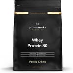 Protein Works - Whey Protein 80 Powder Low Calorie Vanilla Crème 2kg