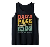 Funny XC Cross Country Running Runner Dad Track Father Tank Top