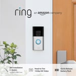 Ring Battery Video Doorbell plus | DIY Wireless Video Doorbell Camera with 1536P