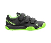 Pyöräilykengät Scott MTB AR Kids Strap grey/neon green 32