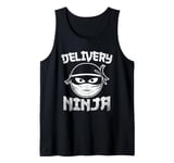 Delivery Ninja Taxi Driver Cab Taxis Drivers Tank Top