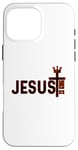 iPhone 16 Pro Max Jesus is my King - Bible True Story - Jesus Happy Case