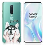 Deco OnePlus 8 skal - Leende Hundar