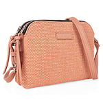 Lois - Sac À Main Femme Élégant, Sac Bandoulière Femme Cuir, Sac Femme Tendance, Sac À Main Femme Chic, Sac A Main Femmes Bandoulieres 319283, Rose