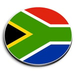 Round MDF Magnets - South Africa Pretoria Flag #9121