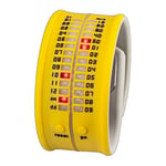 Time-IT - Zero A8 - Montre Mixte - Quartz Digital - Bracelet Caoutchouc Jaune