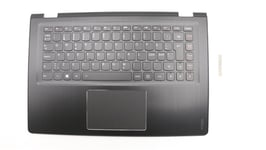 Lenovo Yoga 700-14ISK Palmrest Cover Touchpad Keyboard Nordic Black 5CB0K61136