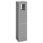 vidaXL Gabionkorg stolpform 40x40x180 cm järn 151264
